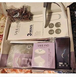 Saviland Acrylic Nail Art Kit Professional Complete Inculdes Drill. New In Box